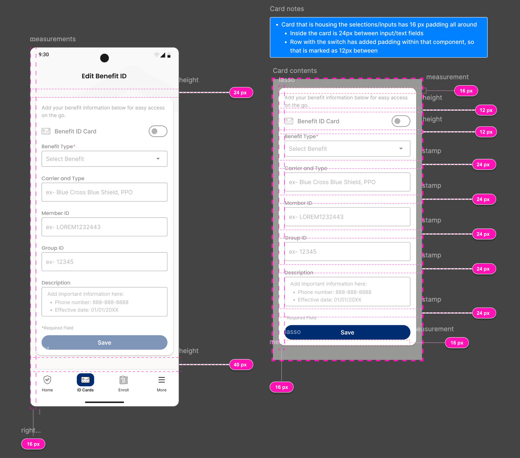 notes on design